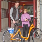 Hauptgewinn der Tombola - Fahrrad von Mietrad Usedom